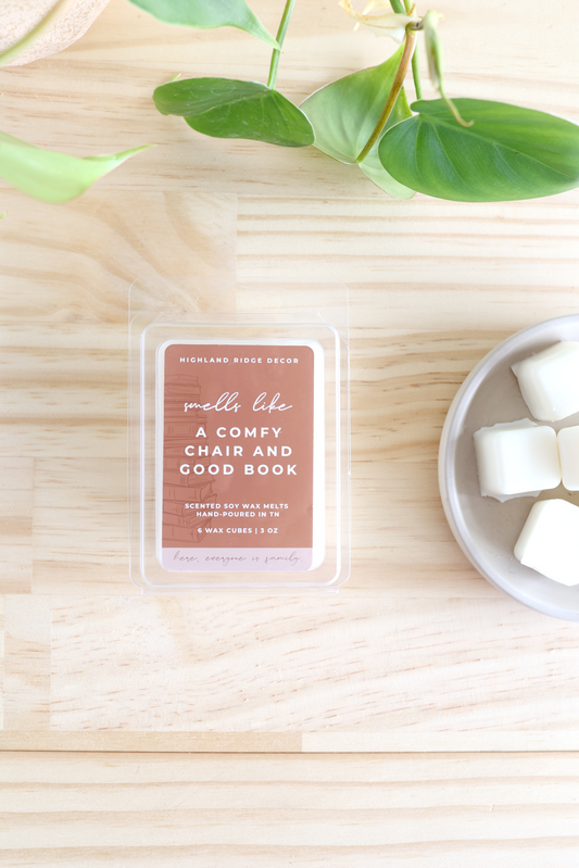 A Comfy Chair and Good Book Wax Melt