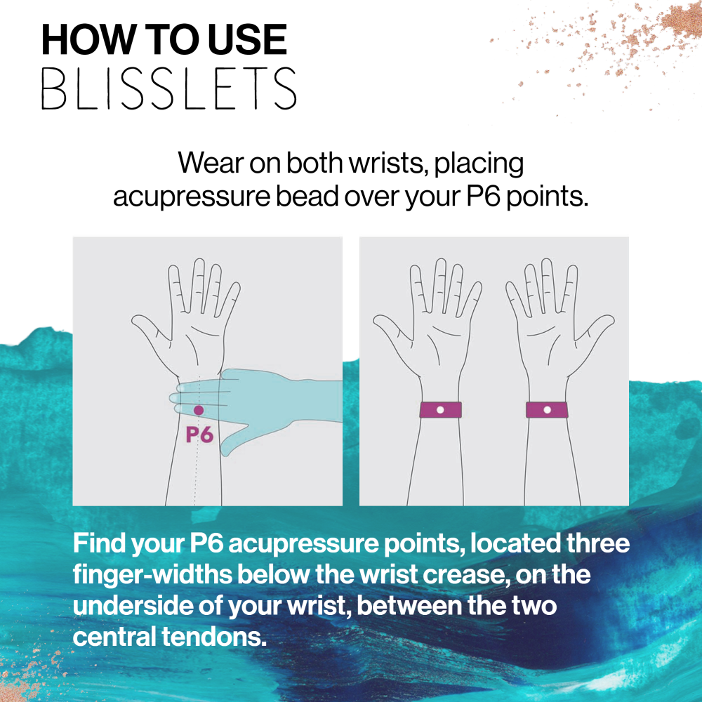 Sofia + Ana Acupressure Bracelets